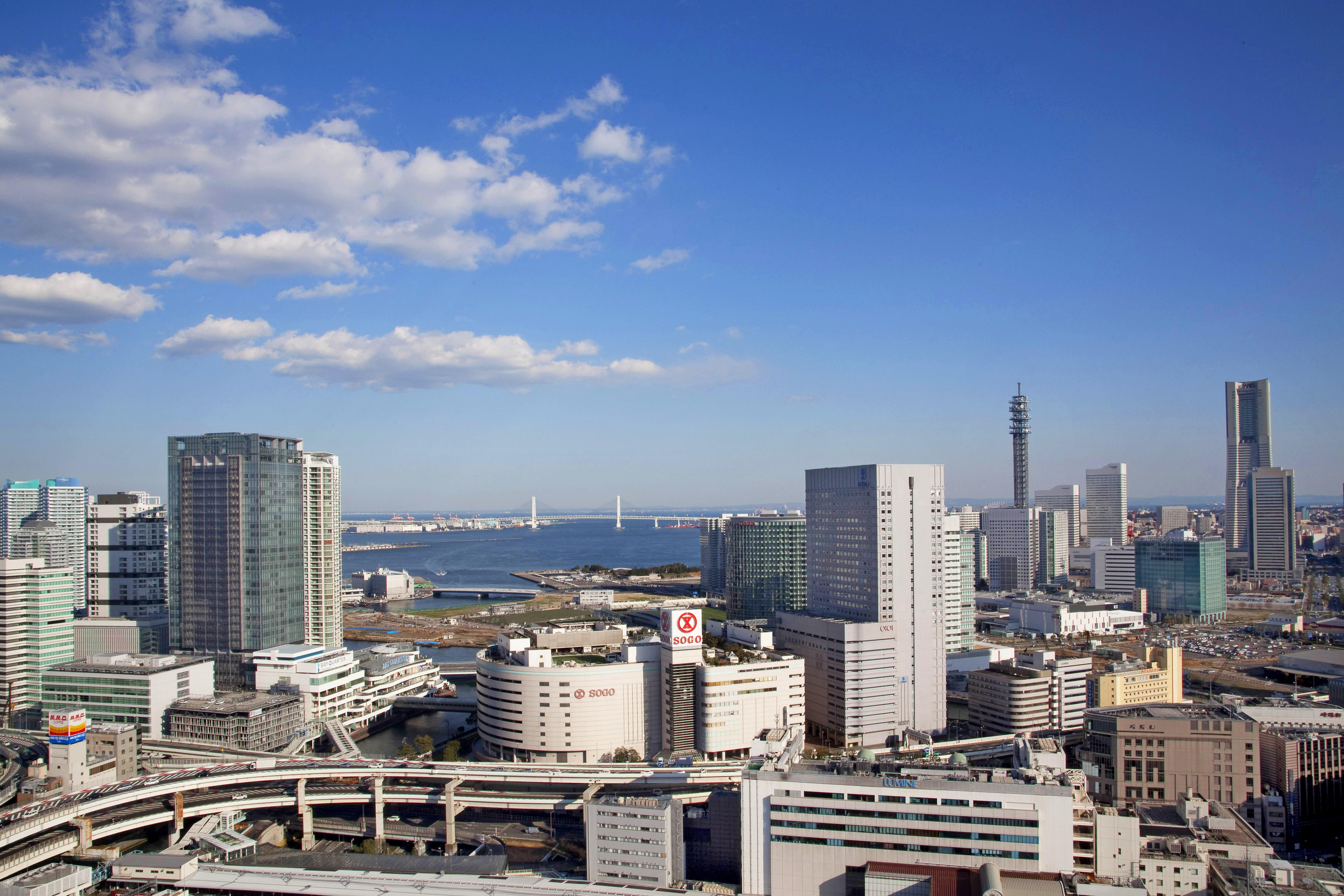 Yokohama Bay Sheraton Hotel And Towers מראה חיצוני תמונה